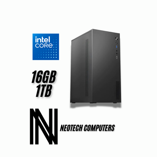 Mid-Range Home & Office PC | Intel Core i5 12400 | 16GB RAM | 1TB SSD | Compact Build