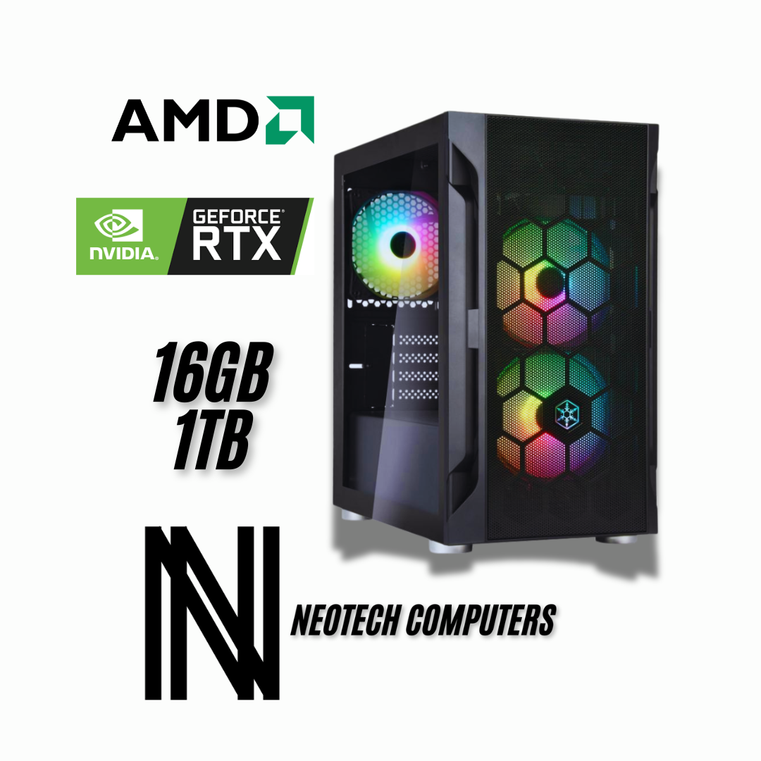 AMD R5 8500G | RTX 4060 Ti | 16GB | 1TB | Gaming PC Computer System Desktop