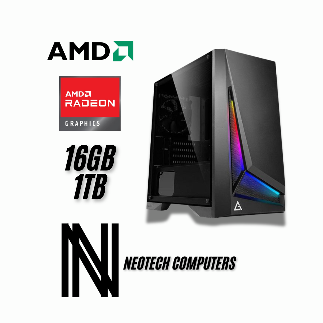 Entry Level Gaming PC | AMD Ryzen 5 5600 | 16GB RAM | 1TB SSD