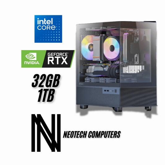 Mid-Range Gaming PC | Intel Core i5 12400F | RTX 4060 | 32GB RAM | 1TB SSD